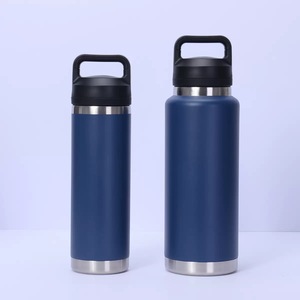 Thiết kế 18oz 36oz thép không gỉ tour du lịch chai nước với rơm/Chug Nắp vasos termico cách điện du lịch cắm trại bình nhiệt - Product Image 6