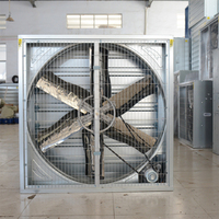 Ventilateur d'extraction pour toute la maison 30 pouces 6 vitesses Ac 220v 380v Construction en acier inoxydable