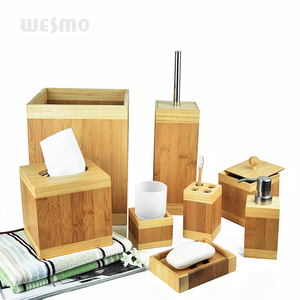 Ensemble <span class=keywords><strong>de</strong></span> <span class=keywords><strong>salle</strong></span> <span class=keywords><strong>de</strong></span> <span class=keywords><strong>bain</strong></span> en <span class=keywords><strong>bambou</strong></span> rond, accessoires décoratifs traditionnels pour <span class=keywords><strong>salle</strong></span> <span class=keywords><strong>de</strong></span> <span class=keywords><strong>bain</strong></span>, carbonisation foncée - Product Image 3