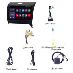 Pemutar Video Multimedia Unit kepala mobil 9 inci Radio GPS Stereo 8core untuk <span class=keywords><strong>Kia</strong></span> K3/Forte/ <span class=keywords><strong>Shuma</strong></span> 2013 RHD navigasi Gps - Product Image 2