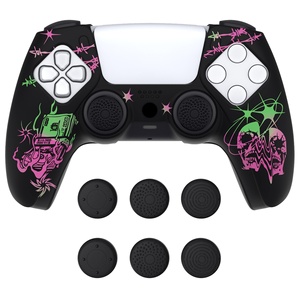 ฝาครอบคอนโทรลเลอร์ PS5 - ซิลิโคนเปล่าพร้อมลายเลเซอร์ - Product Image 1