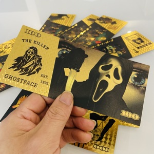 Horrorfilm-Themen-Charakter Gedenkbanknote 24K Goldblatt-Banknote für Sammlerstücke und Gedenkgeschenke - Product Image 2