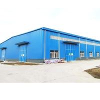 Pasillo industrial de estructura de acero/Pasillo comercial/Pasillo prefabricado de gran envergadura/Pasillo con marco de hierro/Pasillo prefabricado