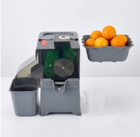 Commerciële automatische sinaasappelpers |   Elektrische citruspers voor vers sap |   Hoge opbrengst 20 sinaasappels/min