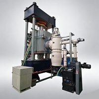 Machine industrielle haute pression pour atmosphère d'argon protectrice en lots 2200 ° Four de pressage à chaud sous vide pour composants céramiques de nouvelle énergie