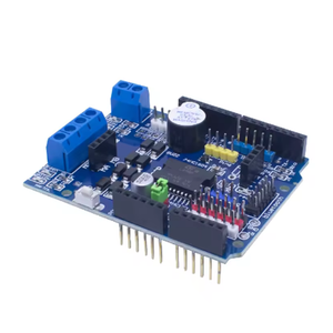 Module de commande de moteur CC L298P Shield R3, carte de commande 2A double pont H bidirectionnel pour relais R3 5V 12V - Product Image 3