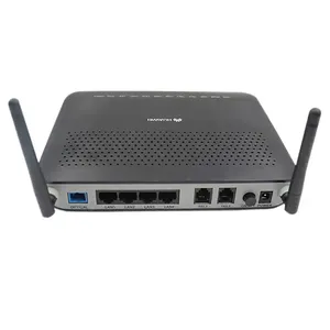 เราเตอร์ Echolife HW HG8245 ลดราคาพิเศษ ใหม่เอี่ยม XPON ONU ONT GPON Terminal 4GE+2Tel+USB+WiFi พอร์ตสีดำ WPA2 LAN - Product Image 1