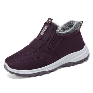 OEM Fábrica Botas de Inverno das Mulheres Confortável Casual Quente Pele De Pelúcia Neve Sapatos Térmica Impermeável Andando Estilo Elegante - Product Image 5