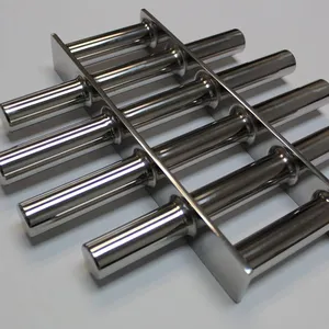 Magnetic Filter Grate Rare Earth Ndfeb Bar Stainless Steel Rod Baffles 10000gauss 12000Gauss Hopper Magnet For Separation