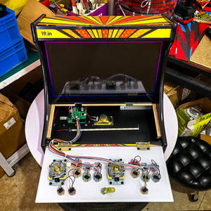 Thiết Kế Mới Cổ Điển Retro Arcade Trò Chơi Di Động Trong Nhà Đồng Tiền Hoạt Động Mini Video Trò Chơi Arcade Máy 19-Inch Bartop Tủ - Product Image 5