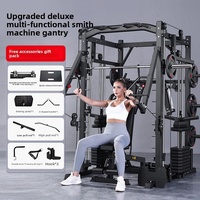 Venta de Fábrica ODM y OEM: Máquina Smith con Estructura de Gantry, Equipo de Entrenamiento Integral, Equipo de Fitness Comercial Bright Push
