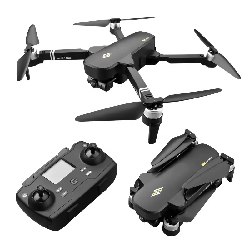 Fold quadcopter drone 8811 Pro aerial HD camera wifi remote control aircraft toy GPS Optical Flow Dual-mode Dual Camera
