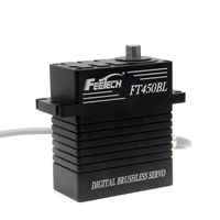 Servo Feetech FT450BL 24V 450KG Totalmente Metálico de Alto Torque Sin Escobillas 180 °   Mecanismo Robótico Biónico Grande para Brazo Robótico Industrial