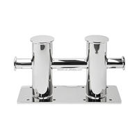 Accessoires marins de qualité supérieure pour bateaux, bollard double croisé en acier inoxydable 316 résistant à la corrosion