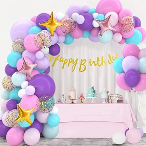 Ballons sur le thème des <span class=keywords><strong>licorne</strong></span>, 1 ensemble, décoration <span class=keywords><strong>de</strong></span> fête d'anniversaire, en chaîne, meilleure vente - Product Image 3