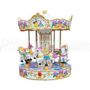 دوارة خيول صغيرة بـ 6 مقاعد للأطفال في مراكز التسوق - Product Image 1