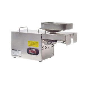 เครื่องกดน้ำมันจากเมล็ดพืชขนาดเล็ก ทำจากสแตนเลส 304 สำหรับใช้ในบ้าน เหมาะสำหรับน้ำมันมะกอกแบบสกัดเย็น - Product Image 4