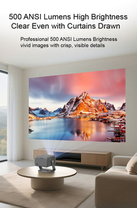 Proyector Portátil WiFi 6 Bluetooth, Resolución Nativa 1080P, 500ANSI, Corrección Trapezoidal Automática, Enfoque Automático, Proyector LED para Cine en Casa - Product Image 2