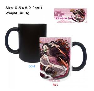 10 Style <span class=keywords><strong>Demon</strong></span> <span class=keywords><strong>Slayer</strong></span>: Kimetsu no Yaiba Tanjirou Nezuko Cartoon <span class=keywords><strong>Tasse</strong></span> à eau en céramique Anime Changeant de couleur <span class=keywords><strong>Tasse</strong></span> en céramique - Product Image 3