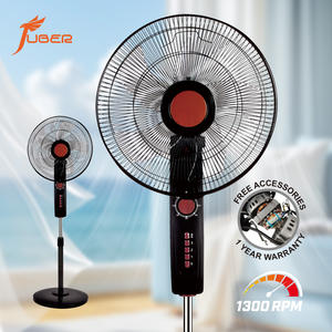 <span class=keywords><strong>Ventilateur</strong></span> sur pied électrique noir réglable <span class=keywords><strong>de</strong></span> 16 pouces <span class=keywords><strong>de</strong></span> haute qualité avec support pour ordinateur portable et <span class=keywords><strong>ventilateur</strong></span> <span class=keywords><strong>de</strong></span> refroidissement intégré - Product Image 1