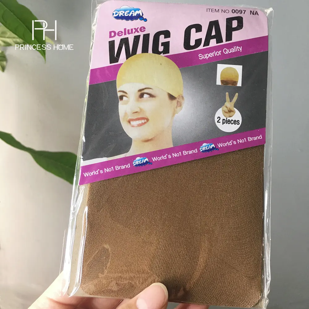 2pcs/Pack Private label Wig Caps For Making Wigs Ventilated 6 colour Wig Cap Stocking