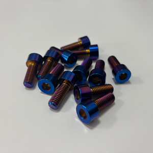 Bulloni esagonali a testa cilindrica in lega di titanio TC4 (Ti-6Al-4V) M5/M6/M8 modificati appositamente per Applicable/Surron/Yozma In10 - Product Image 4