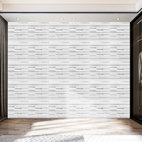 Belle décoration de plafond moderne Panneau mural 3D en PVC Usine chinoise Panneau d'intérieur De Pared