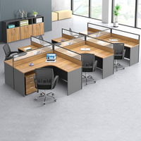 Prix de gros bureau en L bureau en bois poste de travail modulaire bureau mobilier de bureau