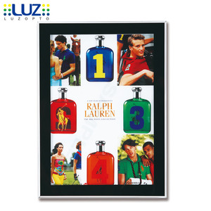 قائمة مطعم احترافية رفيعة بإطار من الألومنيوم مع لوحة مغناطيسية مخصصة - Product Image 5