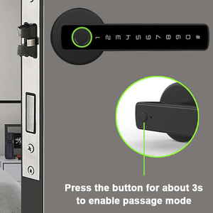 Glomarket Tuya Ble Smart Lock Security Electronic Keyless Smart Deurklink Lock Binnenkamerslot - Product Image 4