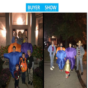 Costume Gonfiabile Divertente a Forma di Mirtillo, Tuta Completa per Halloween, Dropshipping - Product Image 4