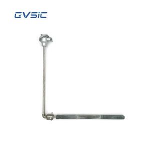 Termopar en Forma de L, Sensor de Alta Temperatura, Termopar Tipo <span class=keywords><strong>B</strong></span>, <span class=keywords><strong>K</strong></span>, <span class=keywords><strong>J</strong></span>, E - Product Image 1