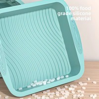 Ensemble de 9 moules à pâtisserie en silicone, formes géométriques (tournesol/citrouille), moules à pain DIY, résistants au four, pour la pâtisserie domestique