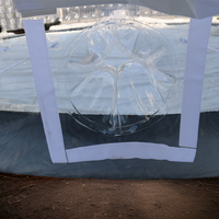 Tentes gonflables transparentes imperméables de dôme de tente de partie d'igloo à vendre