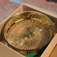 Ruedas de alambre doradas SRX Deep Dish de 22x8, 24x10, 26 pulgadas, 150 radios, para pasajeros, ET 0/5 /-70