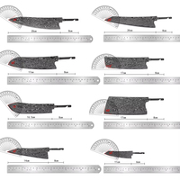 Lame de couteau de cuisine en acier Damas à haute teneur en carbone, 67 couches, avec lame Nakiri thermolaquée noire, compatible avec logo OEM personnalisé