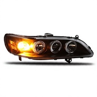 Phare avant Xénon Angel Eye de projecteur modifié de qualité supérieure pour Accord 6e génération 1998-2002, garantie 1 an