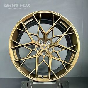 GRAYFOX Jantes forgées personnalisées en bronze 18 19 20 21 pouces 5x120 5x112 5x114.3 pour 911 Carrera Targa <span class=keywords><strong>Porsche</strong></span> Taycan Audi RS <span class=keywords><strong>E</strong></span>-<span class=keywords><strong>tron</strong></span> <span class=keywords><strong>GT</strong></span> - Product Image 1