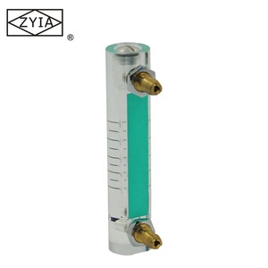 Débitmètre à zone variable en acier inoxydable de haute qualité ZYIA LZM-6T O2 pour oxygène vétérinaire, régulateur personnalisable OEM +/-1,5% - Product Image 3