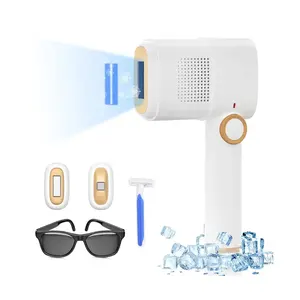 Cooling Hair Removal Machine 999999 Flashes 2023 New Arrival Drop Shipping Home Use Ipl Hair Removal Ice Electric Quartz Lamp