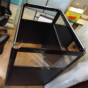 Xách Tay Triển Lãm Kính Hiển Thị Truy Cập Tủ Có Thể Gập Lại Hiển Thị Tủ <span class=keywords><strong>Showcase</strong></span> Cho Gian Hàng Hiển Thị - Product Image 5