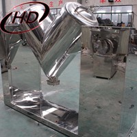 Agitateur mélangeur Hongda en acier inoxydable 304 de type V avec moteur AC, nouvelle capacité de 100 L pour le mélange de poudre détergente et de produits chimiques