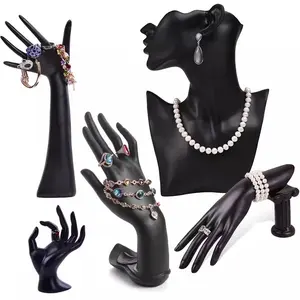 Mannequins à la main les plus vendus sur les bagues de colliers pour les présentoirs de bijoux