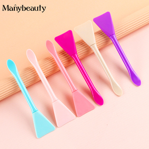 Brosse Applicateur de <span class=keywords><strong>Masque</strong></span> Facial en Silicone Double Face, Outil de Beauté Cosmétique Spa, Brosse en Silicone Douce pour <span class=keywords><strong>Masque</strong></span> de Boue - Product Image 1