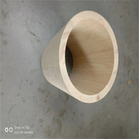 Pièces usinées en bois massif CNC en noyer noir, produits en bois sur mesure