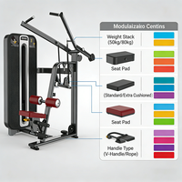 Machine Commerciale Intégrée de Musculation Dorsale à Double Fonction en Acier au Carbone, à Bas Prix