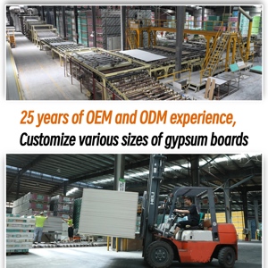 Chất lượng cao 12 mm vách ngăn vách thạch cao giá rẻ tấm thạch cao - Product Image 6