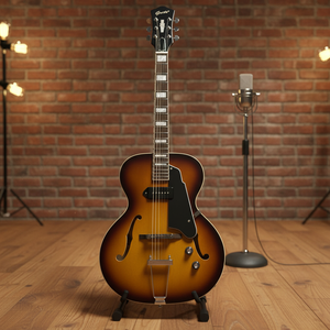 Chitarra Elettrica Hollow Body Grote GTZT-01 Stile ES125 P90 <span class=keywords><strong>Jazz</strong></span> Blues - Product Image 2
