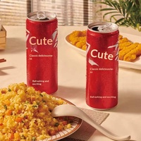 Coca-Cola Moderne en Canette 330ml X24 Canettes Saveur Originale Soda Gazeux