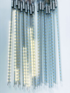 50cm Outdoor Festival Rope <strong>Decoration</strong> Lights Falling Rain Icicle Chandelier Rgb Fairy String Waterproof Led Meteor Shower Light - Product Image 3